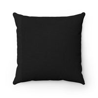 Black Is My Happy Color Funny Sarcastic Spun Polyester Square Pillow