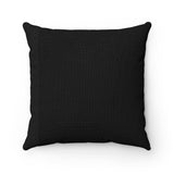 Black Is My Happy Color Funny Sarcastic Spun Polyester Square Pillow