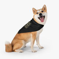 Black Is My Happy Color Funny Sarcastic Large Pet Bandana