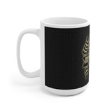 Black Is My Happy Color Sarcastic Funny Ceramic Mug 15oz